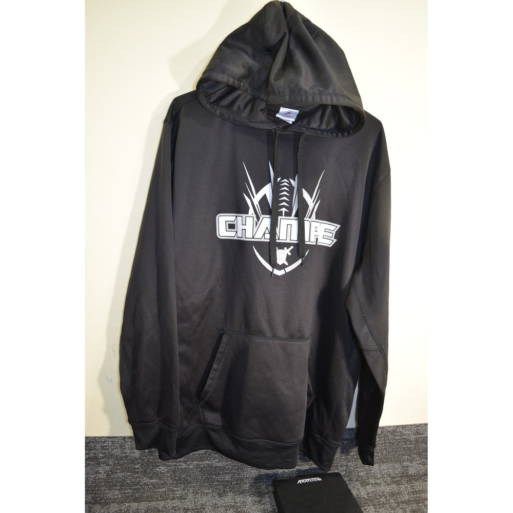 John Champe High School Aldie VA FOOTBALL Hoodie Mens L Black